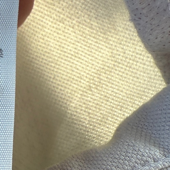 Abercrombie & Fitch Wide leg Cotton Linen blend soft pants light tan - Picture 5 of 5